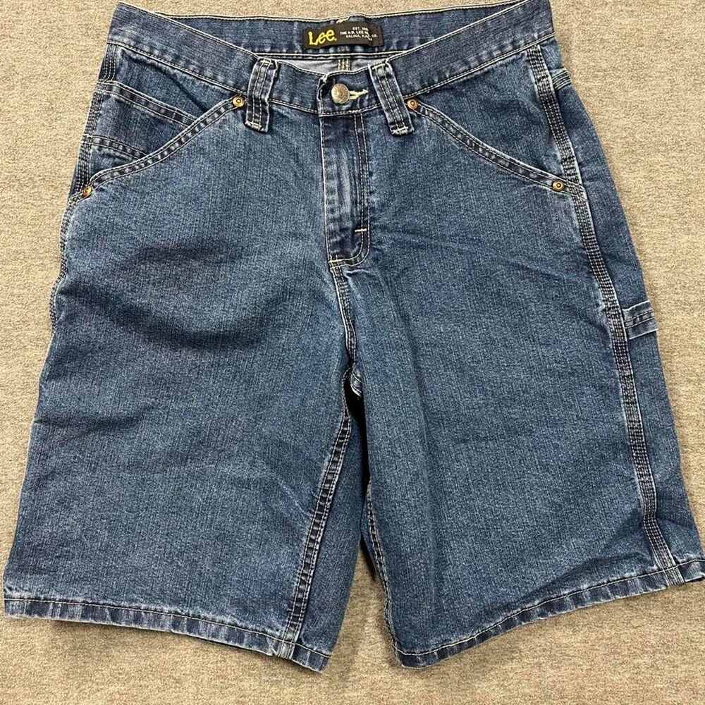 Lee Men's Blue and Navy Shorts